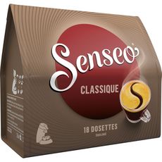 SENSEO Café classique en dosette 18 dosettes 125g