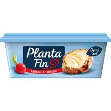 PLANTA FIN Margarine demi-sel pour tartine & cuisson 250g