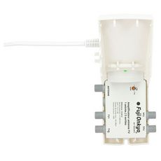 FUJIONKYO Amplificateur antenne TV intérieur - 1 entrée/4 sorties - 422014 - Blanc