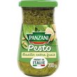 PANZANI Sauce pesto au basilic extra frais produit en Italie en bocal 200g