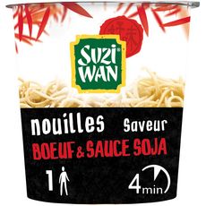 SUZI WAN Suzi Wan nouilles saveur boeuf sauce soja 61g