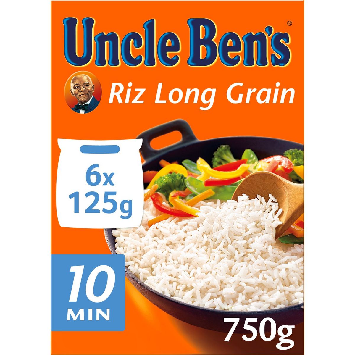 BEN'S ORIGINAL Riz long grain en sachets 5 sachets 1kg pas cher 