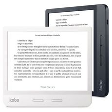KOBO Liseuse eBook Libra H20 7 pouces Noir