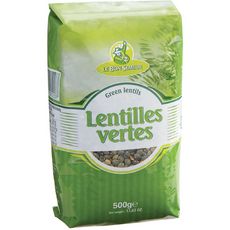 LE BON SEMEUR Lentilles vertes 500g