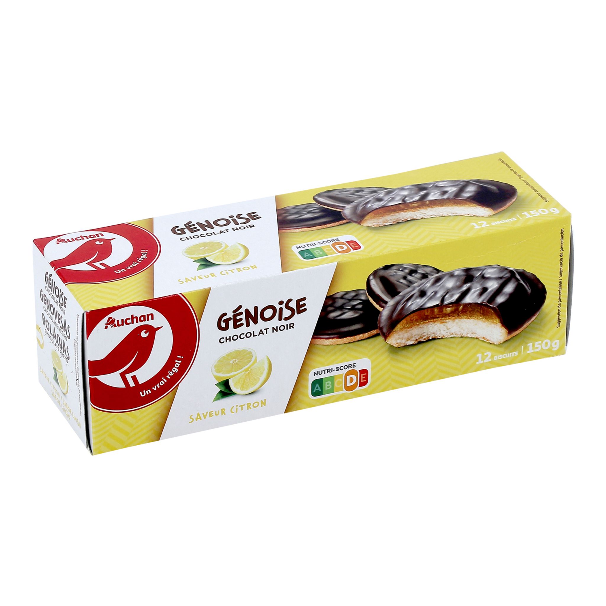 Biscuits bébé - Auchan - 150 g