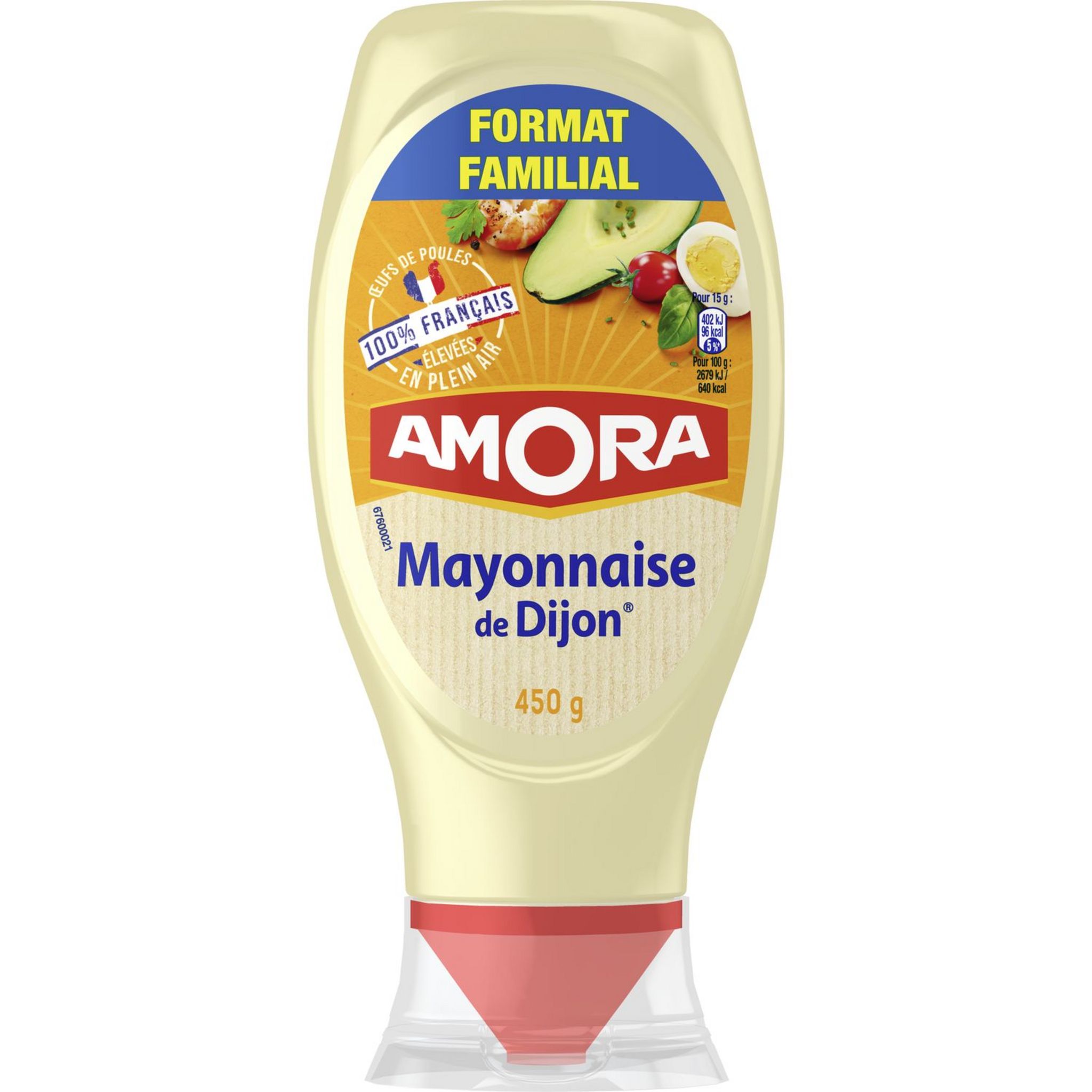 Amora Mayonnaise de Dijon dosettes 200 x 10 ml