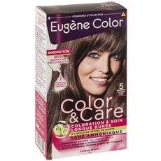 EUGENE COLOR Eugène Color 5 châtain clair color and care
