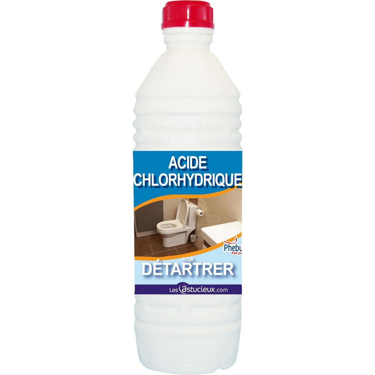 Acide chlorhydrique WC : pour venir à bout de toutes les saletés