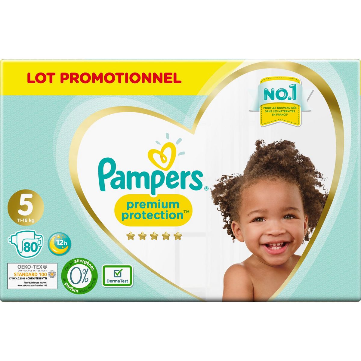 PAMPERS Premium protection pants couches-culottes taille 5 lot promo 80 couches  pas cher - Auchan.fr