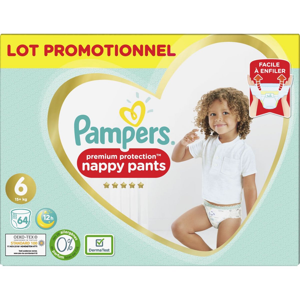 PAMPERS Pampers Premium protection pants couches-culottes taille 6