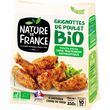 NATURE DE FRANCE Grignottes de poulet rôti bio 1 à 2 personnes 250g