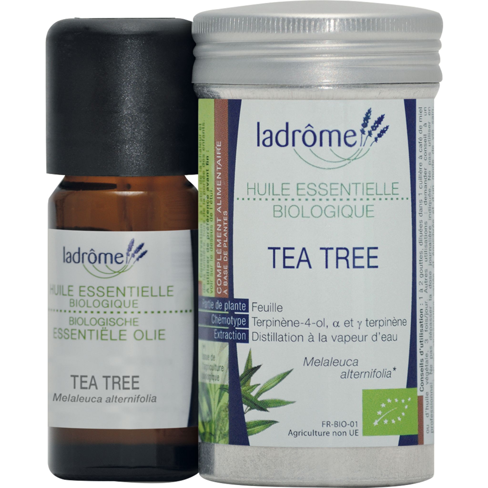 Huile essentielle de Tea tree bio (Arbre à thé) - Ladrôme Laboratoire