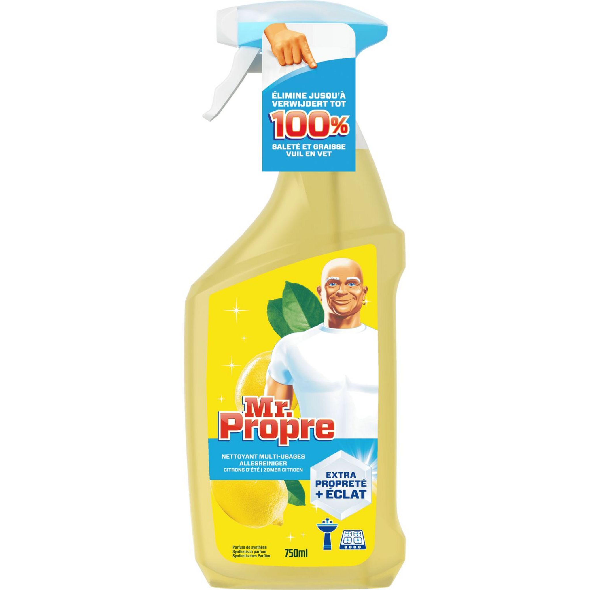 Nettoyant Multi Usage Mr Propre 1 L Tunisie - Parfum de citron