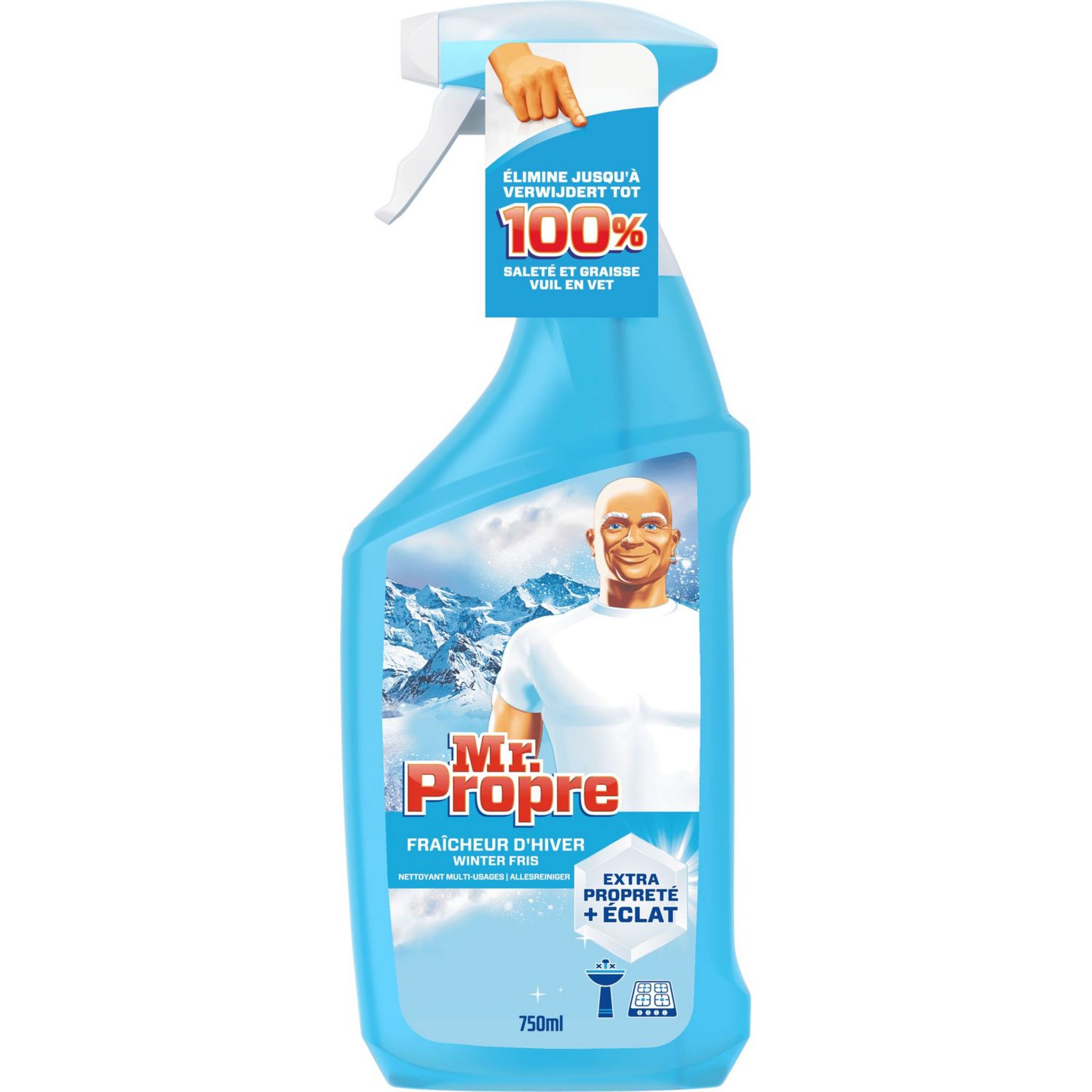 MR PROPRE Mr Propre Spray nettoyant multi-usages fraîcheur d'hiver 750ml  750ml pas cher 