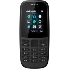 NOKIA Téléphone portable 105 version 2019 - Noir