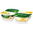 ACTIVIA Fromage blanc vanille 4x120g