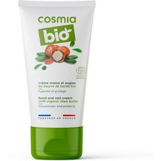 COSMIA BIO Crème mains et ongles au beurre de karité bio peaux sèches et abîmées 75ml