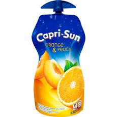 CAPRI-SUN Boisson au jus de fruit goût orange format poche 33cl