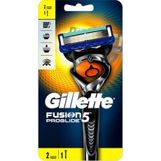 GILLETTE Fusion 5 Proglide Rasoir flex ball 2 recharges 1 rasoir