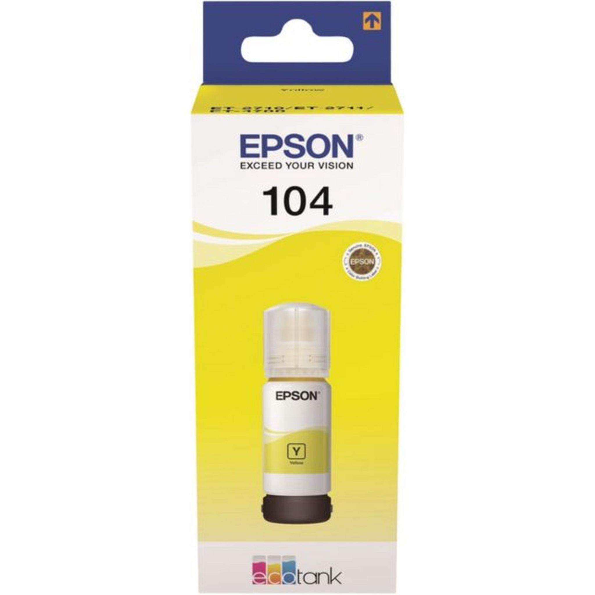 EPSON Cartouche d'encre ECOTANK 4 Bouteilles Serie 104 (Multipack 4 couleurs)  pas cher 