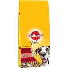 Pedigree Adult Maxi Croquettes Au Boeuf Et Riz Pour Chien 15kg Pas Cher A Prix Auchan