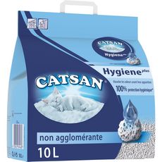 Catsan Litiere Minerale Hygiene Plus Pour Chat 10l Pas Cher A Prix Auchan