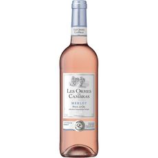 LES ORMES DE CAMBRAS IGP Pays-d'Oc Merlot cuvée réservée rosé 75cl