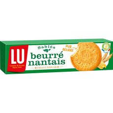 LU Biscuits sablés beurré nantais pur beurre 130g