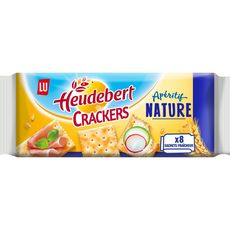 Heudebert Crackers Aperitifs Nature 250g Pas Cher A Prix Auchan