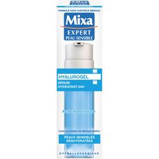 MIXA Hyaluro+ sérum hydratant intensif peaux sensibles, désydratées 50ml
