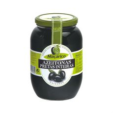 MACARICO Olives noires entières 520g