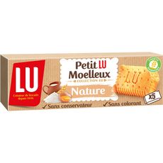 Petit Lu Moelleux Gateaux Nature Sans Colorant Sachets Individuels 5 Gateaux 140g Pas Cher A Prix Auchan