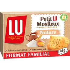 Lu Petit Moelleux Nature En Sachet Individuel 10 Sachets 280g Pas Cher A Prix Auchan