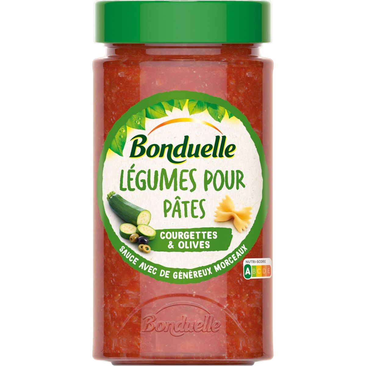 Bonduelle Sauce De L Gumes Pour P Tes Courgettes Et Olives En Bocal