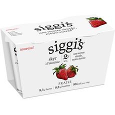 SIGGI'S Skyr à la fraise 2x140g