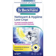 DR BECKMANN Nettoyant & hygiène lave-linge tous types de machines 1 lavage 250g