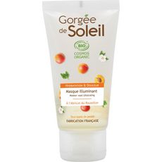 GORGEE DE SOLEIL Masque illuminant abricot tous types de peaux 75ml