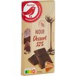 AUCHAN Tablette de chocolat noir pâtissier 52% de cacao Filière responsable 1 pièce 200g