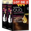 GARNIER Olia coloration permanente sans ammoniaque 5.3 châtain clair doré 2x3 produits 2 kits