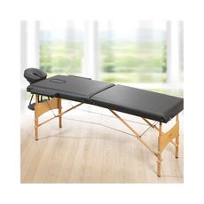 YOGHI Table de massage pliante TDM102 - Noir