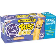 Petits Filous Petits Filous Tubs Vanille 12x37g Pas Cher A Prix Auchan