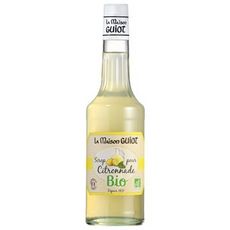 LA MAISON GUIOT Sirop pour citronnade bio bouteille verre 50cl