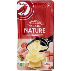 Auchan Fromage A Raclette Nature 400g Pas Cher A Prix Auchan