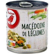AUCHAN Macédoine de légumes 130g