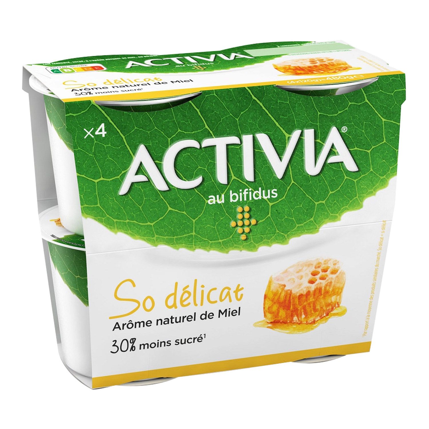 Danone Activia yaourt (Bifidus naturel) Miel