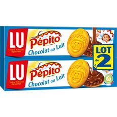 Pepito Biscuits Nappes De Chocolat Au Lait 2x192g Pas Cher A Prix Auchan