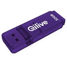 QILIVE Clé USB 32 Go 2.0 Q.8273 Violet