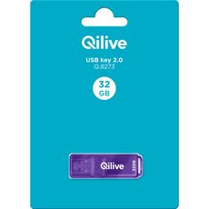 QILIVE Clé USB 32 Go 2.0 Q.8273 Violet