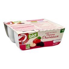 Auchan Baby Bio Petit Pot Dessert Pomme Des 4 Mois 4x100g Pas Cher A Prix Auchan