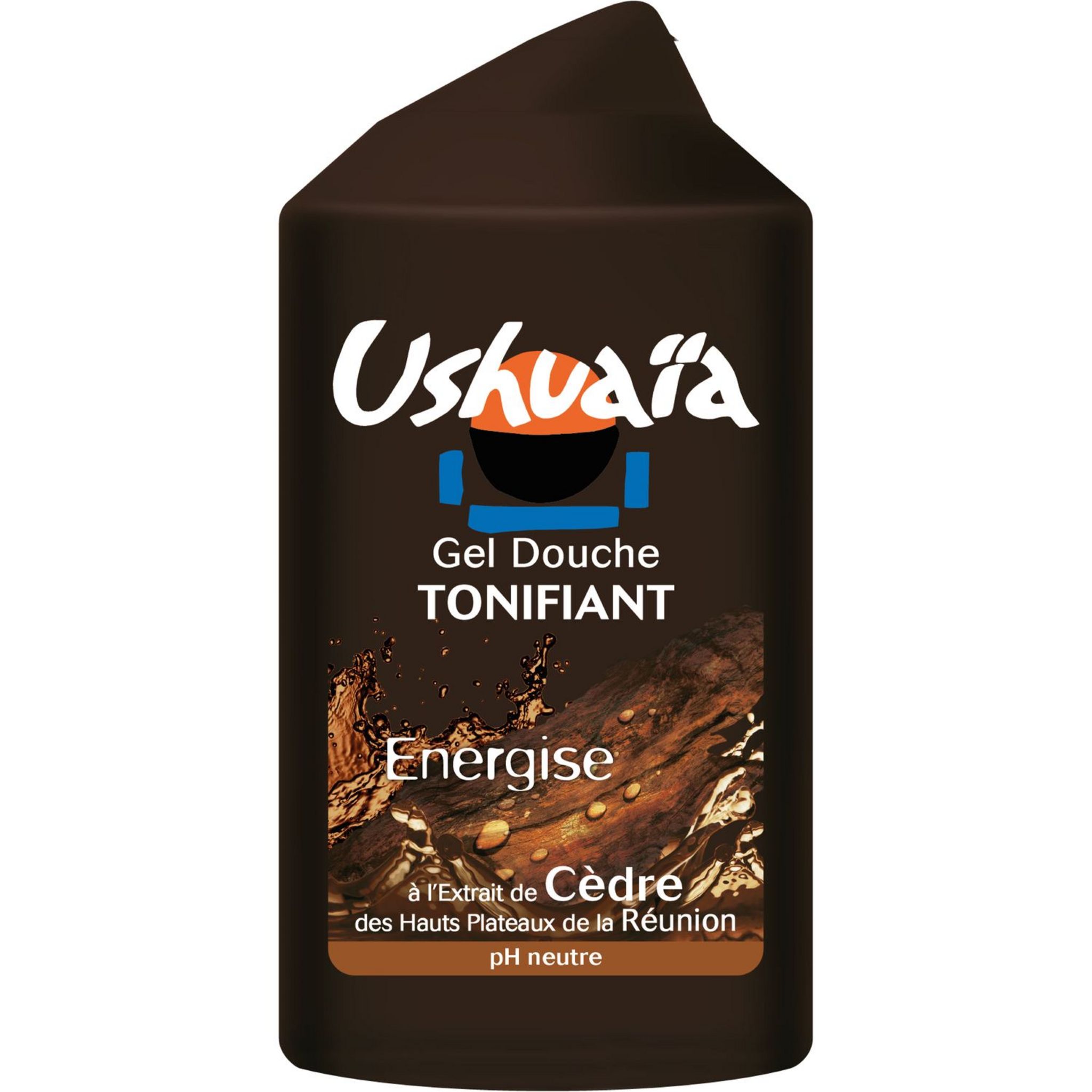 USHUAIA Gel douche tonifiant à l'extrait de cèdre de la Réunion 250ml pas  cher 